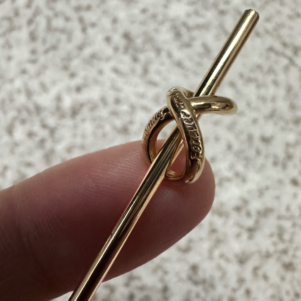 Pandora infinity charm 14k gold plated
Never use